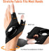 BIIB Gifts for Men, LED Flashlight Gloves Cool Gadgets Birthday Gifts for Men, Mens Gifts for Him Who Have Everything, Fishing Gifts for Men, Him,...