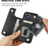 Compatible with iPhone 15 Wallet Case with Card Holder, PU Leather Kickstand Card Slots Case, Double Magnetic Clasp and Durable Shockproof Cover 6...