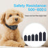 24 Pcs Dog Shock Collar Rubber Tips,Training Collar Replacement Parts Dog Collar Silicone Covers Training Rubber Tips Column Conductive Rubber Sle...