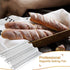Stainless Steel French Baguette Bread Pan, Perforated Loaf Pans for Baking 15"x10", 3 Waves Toaster Oven Baking Tray (1 Pack)...