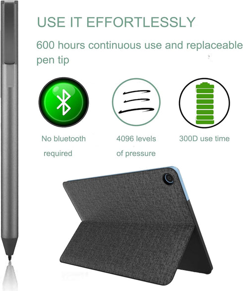 USI Stylus Pen for Lenovo USI Pen Chromebook GX81B10212,USI Pen for Lenovo Duet 5/ Flex 5 Chromebook, 4,096 Levels Pressure Pen for Lenovo 300E Ge...