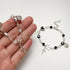 Caiyao Y2K Cool Punk Hollowed Out Pentagram Matching Beaded Bracelet Handmade Guitar Star Pendant Bracelet Aesthetic Imitation Pearl Beads Bracele...