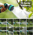Heavy Duty Garden Hose Nozzle, 10 Spray Patterns Water Hose Sprayer with Thumb Control On/Off Valve, Comfortable Grip, Ideal for Outdoor Watering,...
