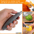 Grater Citrus Orange Lime Lemon Slicer with Channel Knife Stainless steel with non-slip rubber handle 2-pcs multi-tool set...