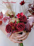 MACTING Artificial Rose Flowers 30PCS Real Touch Fake Flowers with Stem Red Foam Roses for DIY Wedding Bouquet Backdrop Table Centerpieces Arrange...