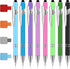 8 PCS (2-in-1) Ballpoint Pens with Stylus Tip, 4 Pen Clips, Black Ink Stylus Retractable Ballpoint Pen for Students Office School Supplies...