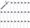 25PCS 8mm/0.32inch Pencil Decorative Clip Slide in Pencil Pocket Clip Black Metal Pencil Clip Pencil Clip Slide Pocket Clip...