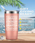 MASGALACC Inspirational Birthday Gift for Women Best Friend - Valentines Day Gifts for Women Sister- Encouragement Motivational 20 Oz Stainless St...