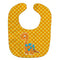 Caroline's Treasures BB6896BIB Brontosaurus Dinosaur Baby Bib Easy-Clean Baby Bib Baby Feeding Accessory Baby Mealtime Essential, 10 x 13, Multico...