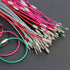 bayite Key Rings Stainless Steel Wire Keychains Lock Cable Heavy Duty Luggage Tags Loops Keepers 2mm Twist Barrel Pack of 12 (Cable length: 6 inch...