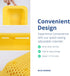 BLUE GINKGO Over the Sink Colander Strainer Basket - Wash Vegetables and Fruits, Drain Cooked Pasta and Dry Dishes - Extendable - New Home Kitchen...