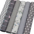 aufodara 6Pcs 20x20 Inch Cotton Fabric Squares Bundles for Sewing Quilting Patterns Textile Patchwork Fabric Pre-Cut Fabric Fat Quarters for DIY C...