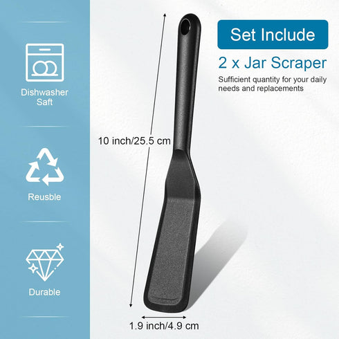 Silicone Thin Spatula Omelet Spatula Turner Long Crepe Spatula Heat Resistant Cooking Spatula Non Stick Pancake Spatula for Cooking Egg Burgers Pi...