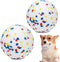 2PCS 3.15" Dog Balls for Aggressive Chewers, Indestructible Dog Ball, Puppy Chew Toys for Teething, Dog Chew Toy, Tough Dog Toys for Large Medium ...