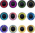 20 Pairs 18mm Owl Bird Glass Eyes for Art Dolls Sculptures Props Masks Fursuits Jewelry Making Taxidermy Flatback...
