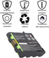 Replacement Battery for Compex Mi, Mi-Sport, Enegry,MI-Fitness,Runner, Theta 500,Physio 5,FIT,SP 2.0,fits Part No Compex 941210 4H-AA1500, 4.8V Ni...