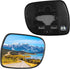 BDFHYK Passenger Right Side Heated Mirror Glass Compatible with Lexus 2004-2006 RX330, 2007-2009 RX350, 2006-2009 RX400h Side View Exterior Mirror...