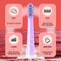 Replacement Toothbrush Heads Compatible with Colgate Hum Connected Smart Battery Toothbrush Refill Head (Purple)...