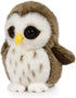 Ice King Bear Wild Animal Small Stuffed Animals Zoo Family Plush Toy (Owl 6 Inches)...
