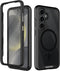 wahhle Samsung Galaxy S24 Case, Magnetic Wireless Charging Built in Screen Protector Full Body Shockproof Slim Fit Bumper Protective Phone Cover f...