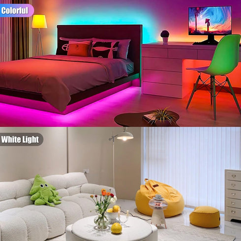 Bestview RGB LED Light Bulb, Color Changing Light Bulbs with Remote Control, RGBW Warm White 5W E27 Screw Base,Mood Flood E26 Light Bulb-16 Color ...