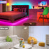 Bestview RGB LED Light Bulb, Color Changing Light Bulbs with Remote Control, RGBW Warm White 5W E27 Screw Base,Mood Flood E26 Light Bulb-16 Color ...