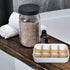 Aoheuo Modern Bamboo Fiber soap Holder and soap Dish Combination (Removable),5.12 Long by 3 Wide, 0.98 inches high, Used in Kitchens, bathrooms, a...
