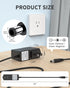 9V 2A Power Supply Adapter AC DC Cable Cord for Arduino UNO MEGA, 5.5mm x 2.1mm & 2.5mm Plug, and More (6ft)...