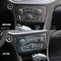 crosselec Carbon Fiber Central control Air conditioning A/C panel cover tirm for Dodge Charger 2015+ (black)...