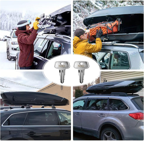 Key for Thule Key Replacement,for Roof Racks, Carriers, Crossbars Key etc,(Codes N082)...