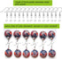 120 Sets Earring Hooks with Jump Rings for Jewelry Making, Tarnish Resistant 0.86 inch Fishhooks for DIY Earring Supplies,Stainless Steel Earring ...