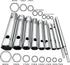 10Pcs Dual-Ended Wrench Set, 6-22mm Socket, Steel, Versatile Plumbers Wrench Set...