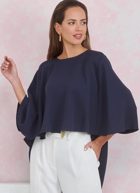 Simplicity Easy to Make Women's Crew Neck Tops and Pants Sewing Pattern Packet, Design Code S9926, Sizes 20W-22W-24W-26W-28W, Multicolor...