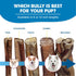 Best Bully Sticks 2-4 Inch Junior Bully Sticks for Dogs - 100% Natural, Grass-Fed Beef, Dog Bully Sticks for Small Dogs, Puppy, Mini Breeds - Grai...