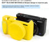 Camera Case for Sony ZV-1 Camera Removable Lens Cover,Anti-Scratch Silicone Soft Camera Case Compatible with Sony ZV-1 ZV1 Camera(Yellow)...