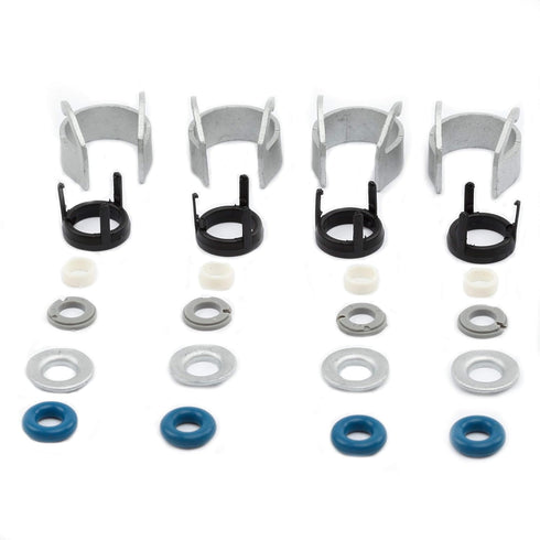 4 Set Fuel Injectors Seals Repair Kit 06H998907A Replacement for Golf GTI Tiguan A3 A4 A5 A6 A8 Q32.0T……...