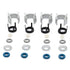 4 Set Fuel Injectors Seals Repair Kit 06H998907A Replacement for Golf GTI Tiguan A3 A4 A5 A6 A8 Q32.0T……...
