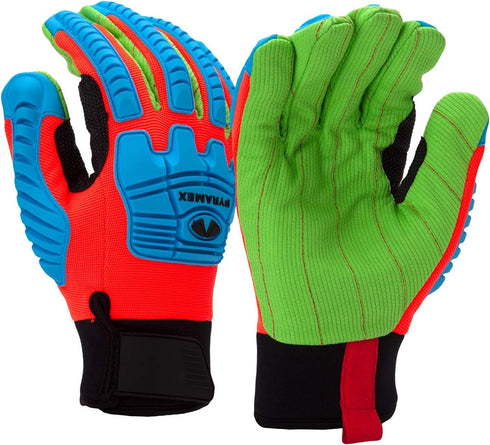 Pyramex GL804C Series Safety Gloves with TPR and Waterproof Liner Size Large...