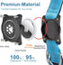 Airtag Dog Collar, Waterproof Air Tag Holder Dog Collar, Reflective Comfortable Padded, Adjustable Pet Collar for Small Medium Large Heavy Duty Do...
