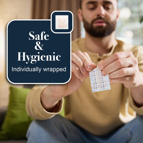 Dynarex Fabric Adhesive Bandages - Sterile & Flexible Fabric Bandages for Wounds - Non-Stick Pads - Individually-Wrapped First Aid Supplies - No L...
