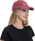Women’s Garden Hair Don’t Care Hat, Adjustable Vintage Washed Baseball Cap for Mom Aunt...