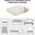Water Repellent Sofa Seat Cushion Covers High Stretch RV Dinette Seat Covers for Chair Cushion, Furniture Protector Slip Cover for Settee Seater R...