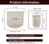 CONIE 16"x 20" Large Straining Bag Fits for 40 to 50 Qt Brew Pot Kettles for Home Brewing Beer Wine Nut Milk...