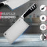 LDC Meat Cleaver 7" Inch Knife - High-Carbon Stainless Steel for Heavy-Duty, Chef Knife for Meat and Vegetable Slicing, Mincing and Chopping....