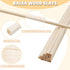 240Pcs Wood Square Dowel Rods 1/8 x 1/8 x 12 inch,Wood Squares for Crafts,Model Making Balsa Wood (1/8"x12"-240pcs)...