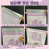 60PCS Easy Stick-On Disposable Portable Car Trash Bag, Waterproof Leakproof Vomit Bags, Firm and Durable, Suitable for Cars, Camping, Travel, Kitc...