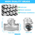 3/4" Stainless Steel Check Valve, NPT Threaded Horizontal Check Valve Check valve to prevent backflow, check valve for water, oil and air, also av...