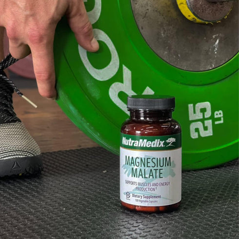 NutraMedix Magnesium Malate 200mg - Bioavailable Energy, Bone Health, Muscle & Joint Support Supplement - Vegan, Non-GMO & Gluten-Free Vitamin and...