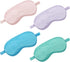 4 Pcs Silk Eye Mask Smooth Soft Satin Sleep Mask with Ear Plugs with Adjustable Strap Sleep Shading for Travel Nap Relaxation(Light Colors)...