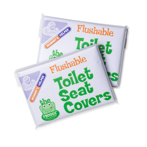 Mommy's Helper Flushable Toilet Seat Covers, White...